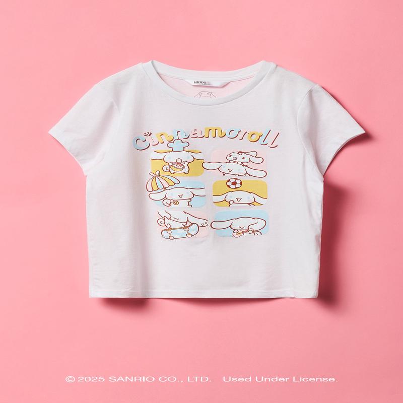 Cinnamoroll Girls Graphic T-Shirt