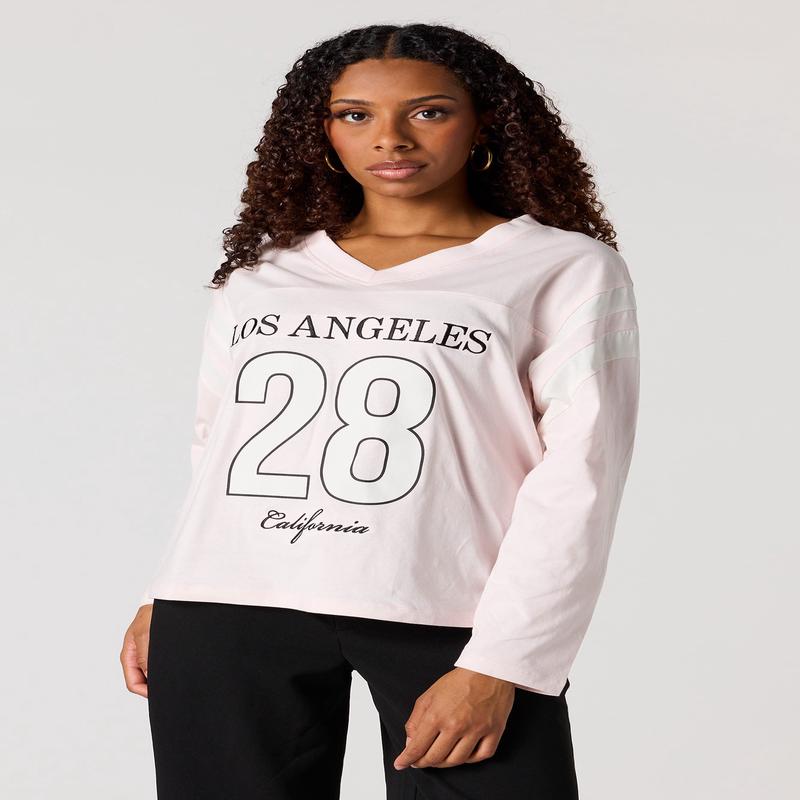 Destination Embroidered Long Sleeve Jersey