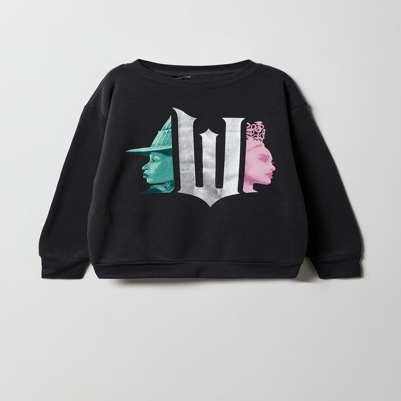 Girls Elphaba & Glinda Graphic Fleece Sweatshirt