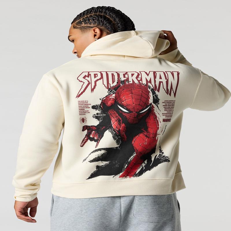 Spider-Man Graphic Fleece Hoodie