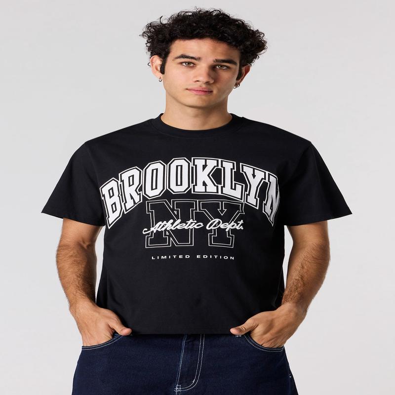 Brooklyn NY Puff Print T-Shirt