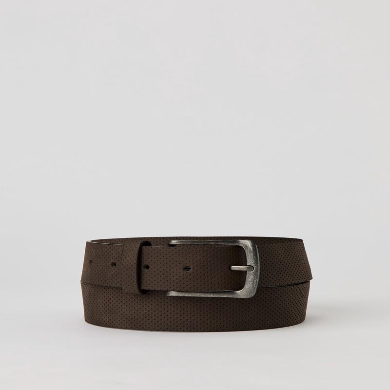 Faux Leather Textured Belt