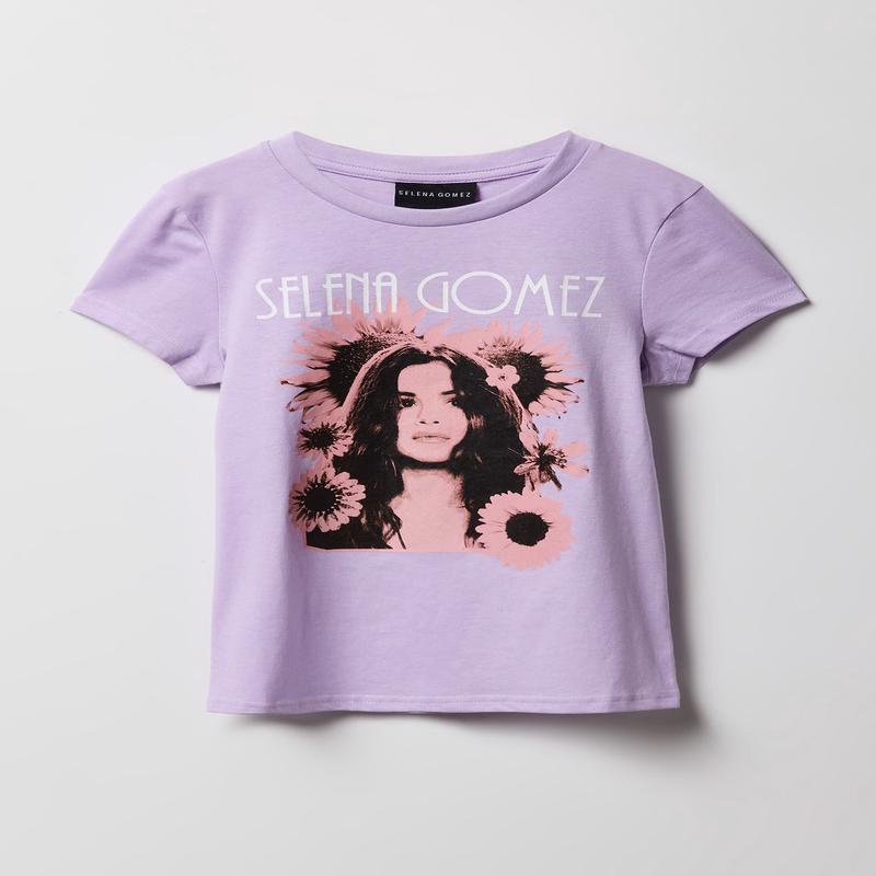 Girls Selena Gomez Oversized Graphic T-Shirt
