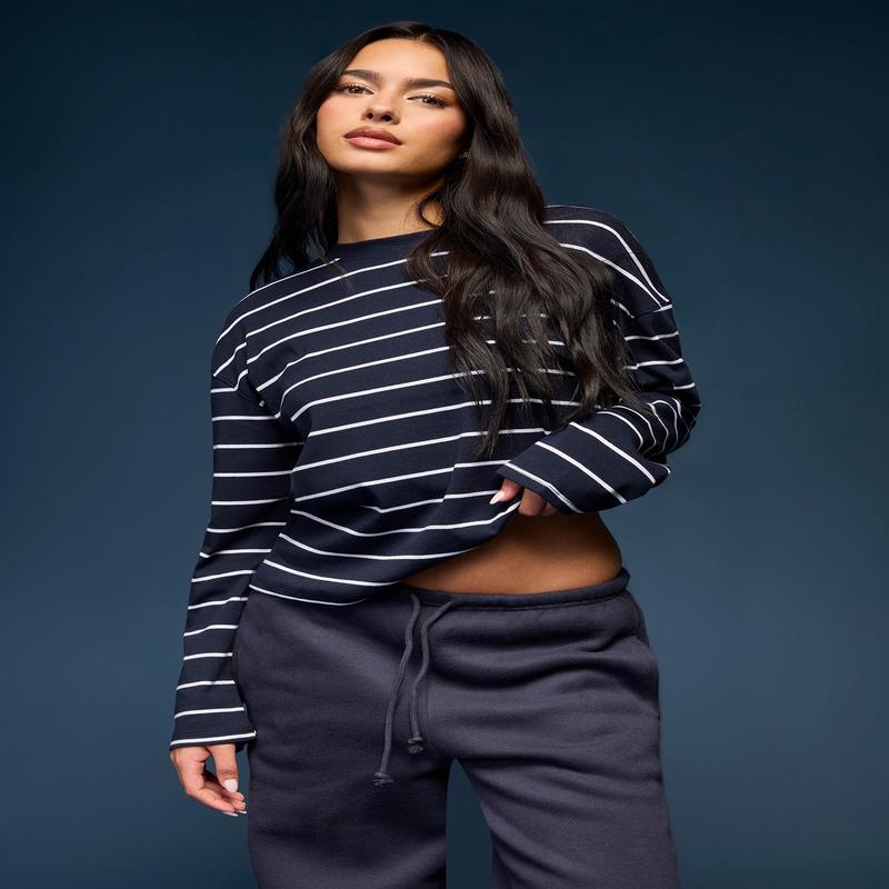 Heavy Cotton Long Sleeve Top