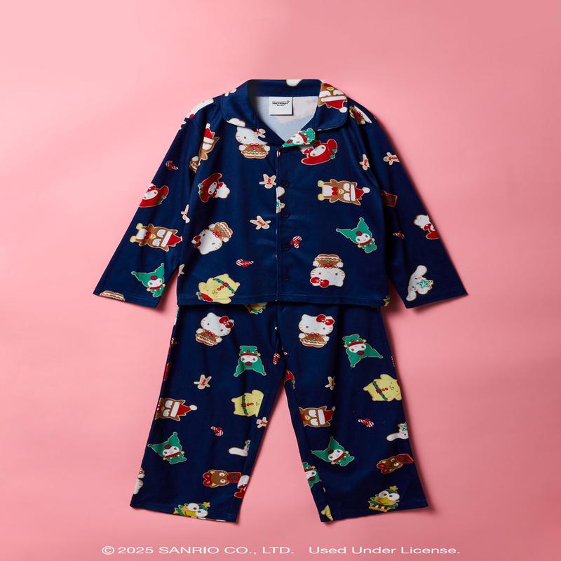 Hello Kitty and Friends Kids Flannel Pajama Set