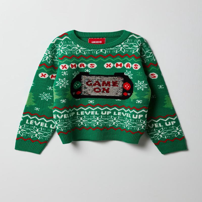 Kids Gamer Christmas Sweater