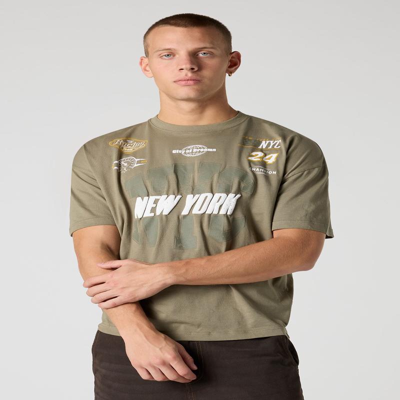 NYC Puff Print Relaxed T-Shirt