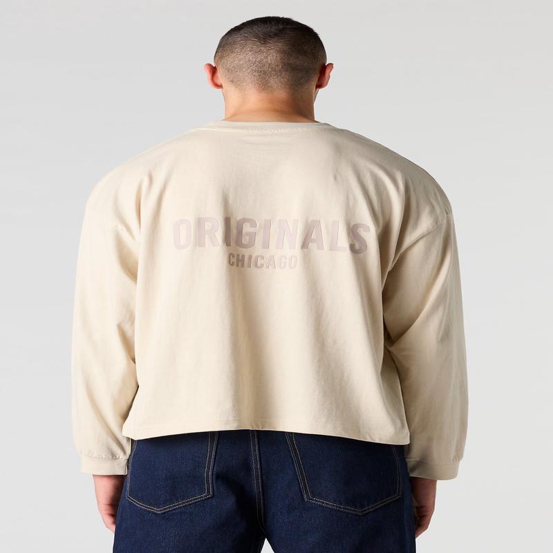 Originals HD Print Long Sleeve Top