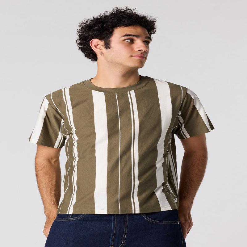 Vertical Striped T-Shirt
