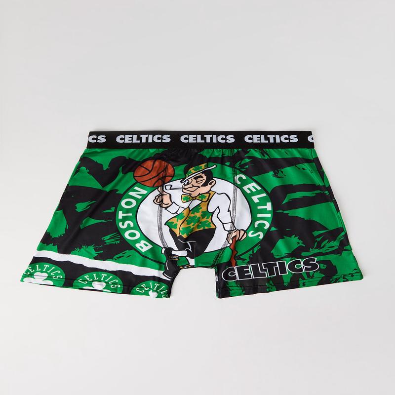 Boston Celtics Print Boxer Brief