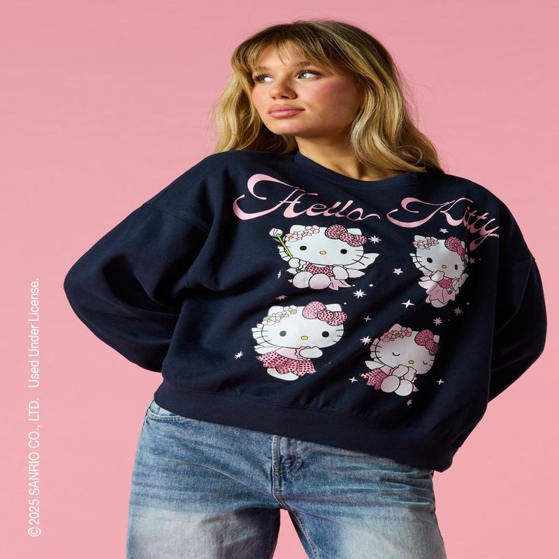 Hello Kitty Rhinestone Fairy Sweatshirt