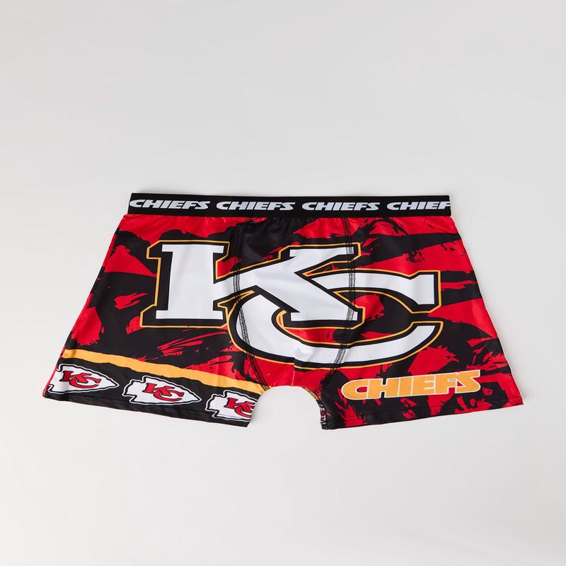Kansas City Chiefs Print Boxer Brief