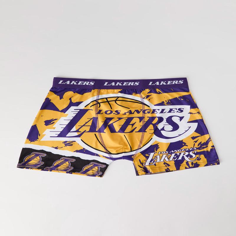 Los Angeles Lakers Print Boxer Brief