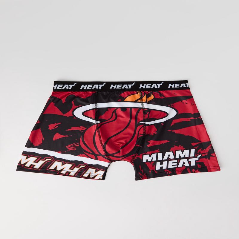 Miami Heat Print Boxer Brief