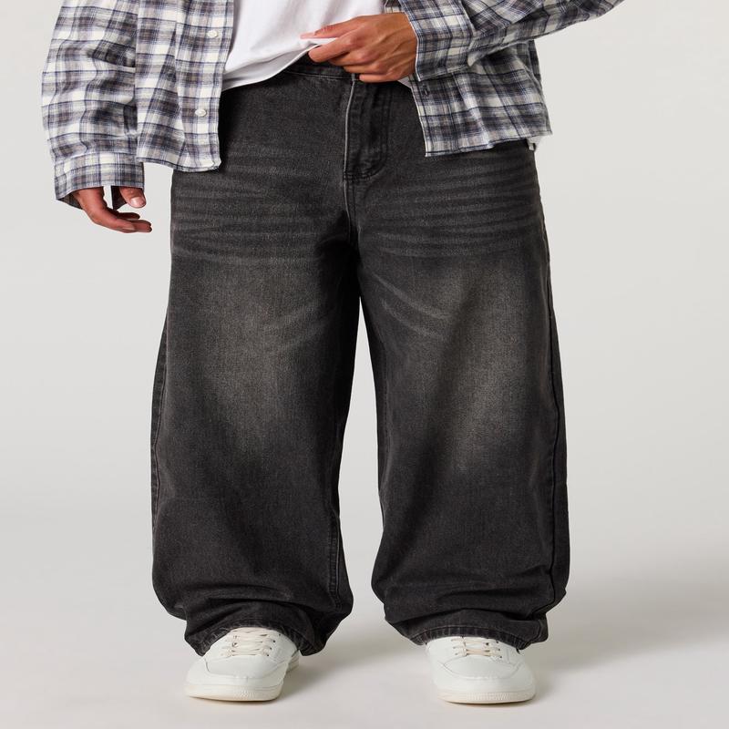 Skater Washed Black Jean