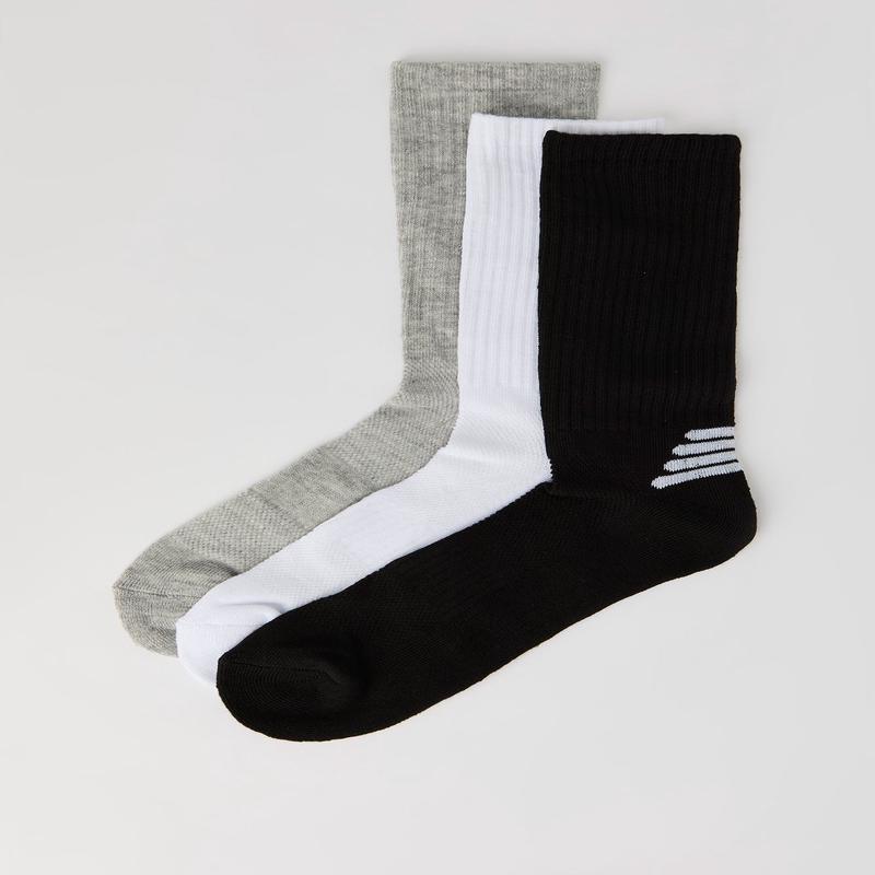 Colourblock Ankle Socks (3 Pack)