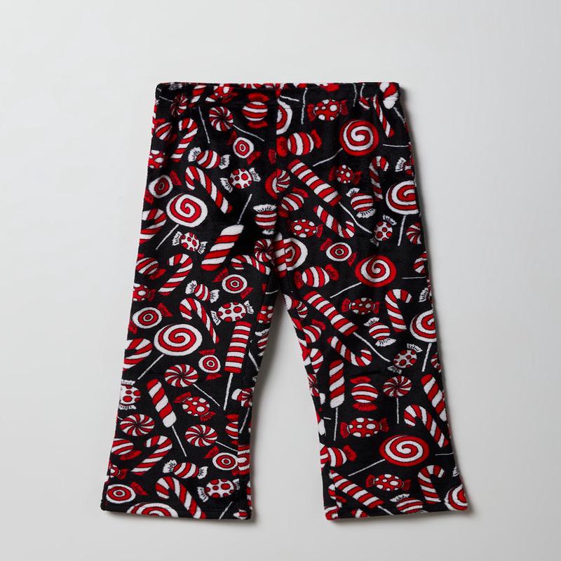 Kids Christmas Plush Pajama Pant