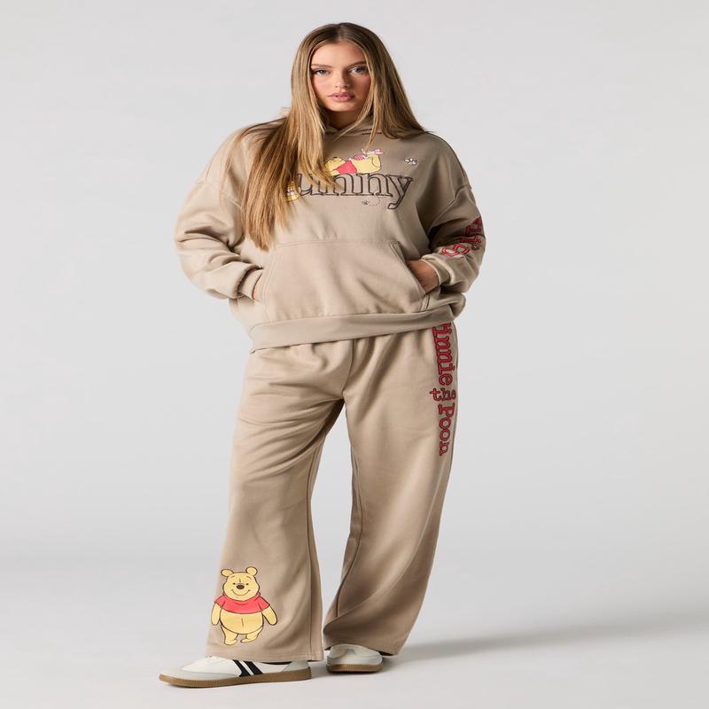 Pantalon d'entranement  jambe large avec imprim Winnie the Pooh