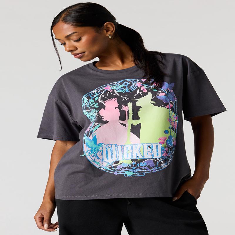 Wicked Graphic Boyfriend T-Shirt