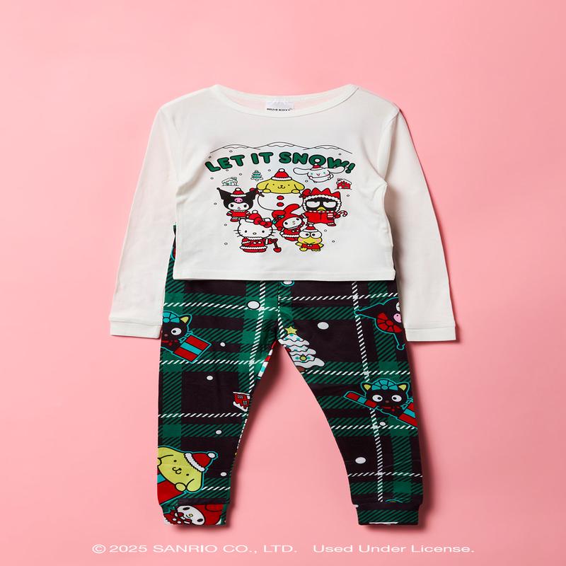 Hello Kitty and Friends Toddler Christmas Pajama Set