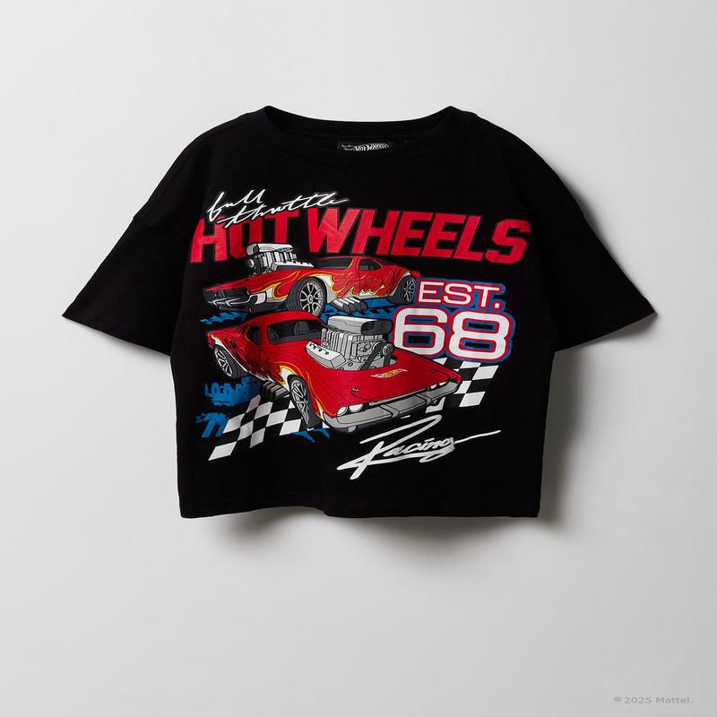 Hot Wheels Kids Puff Print T-Shirt