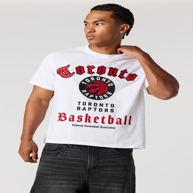 Toronto Raptors Embroidered Graphic T-Shirt