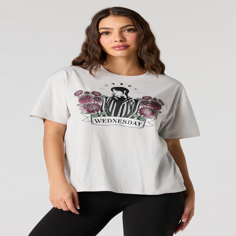 Wednesday Graphic Boyfriend T-Shirt