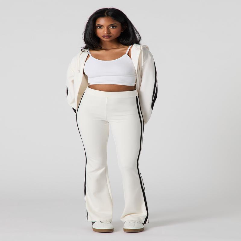 Active Side Striped Flare Pant