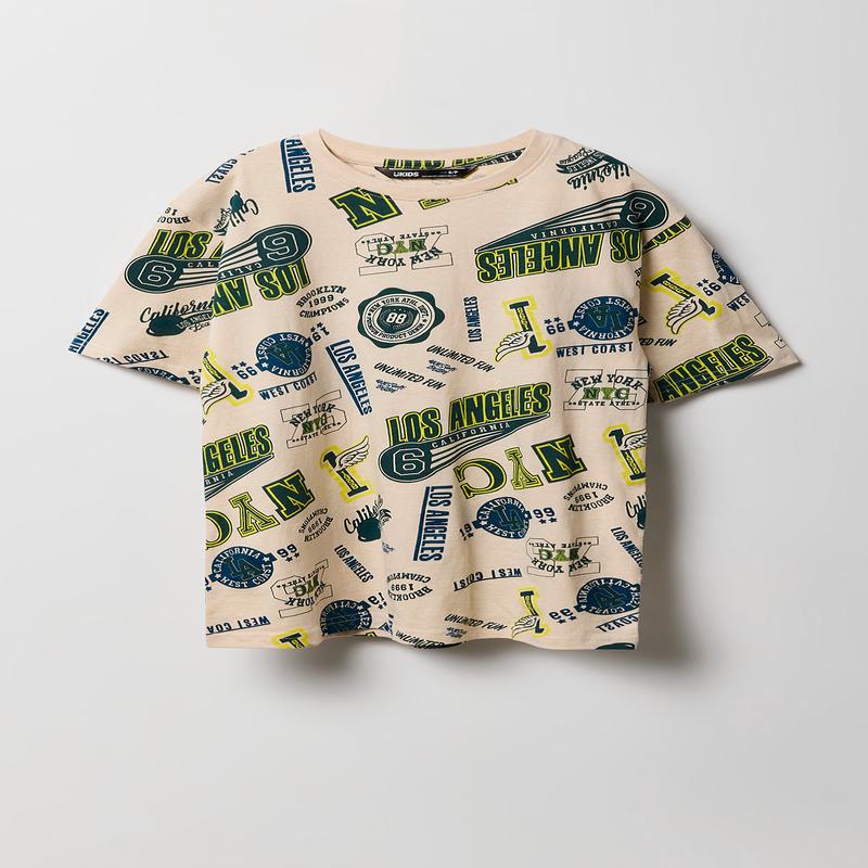 Boys Championship Print T-Shirt