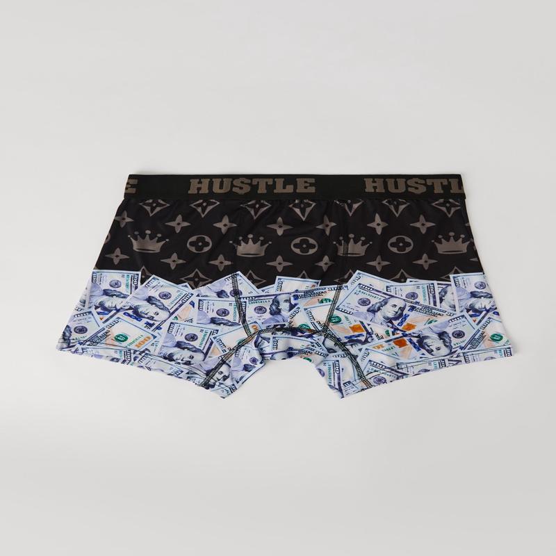 Hustle Printed Boxer Brief