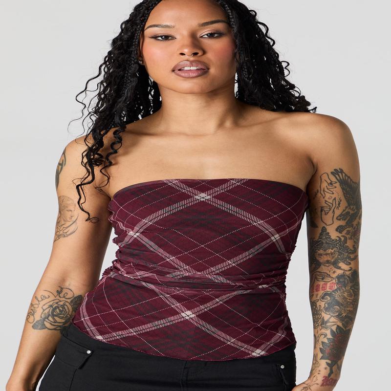 Mesh Tube Top