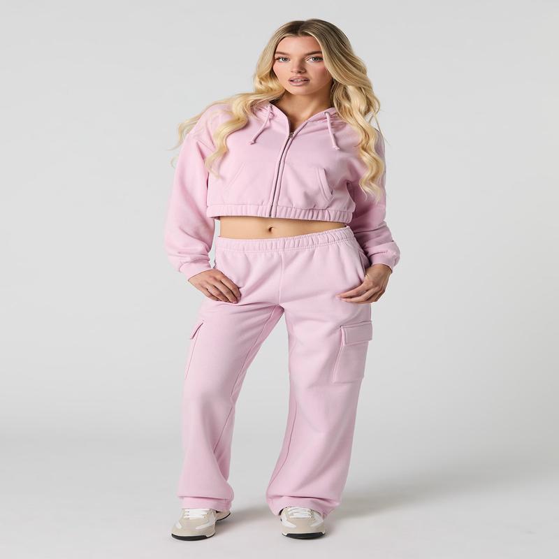 Pantalon d'entranement cargo en molleton