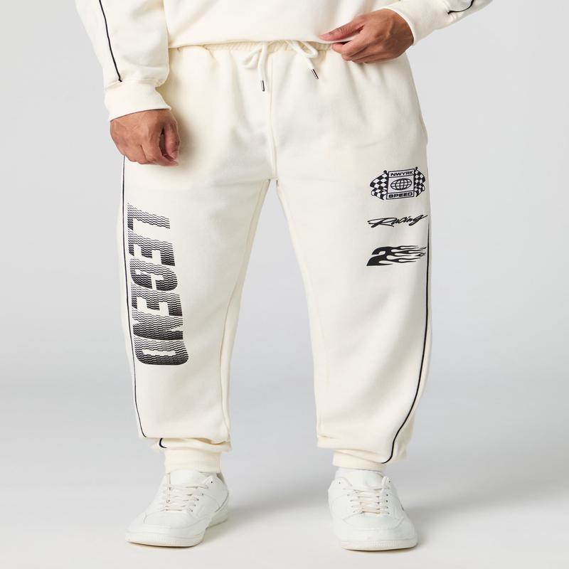 Racing Graphic Fleece Jogger