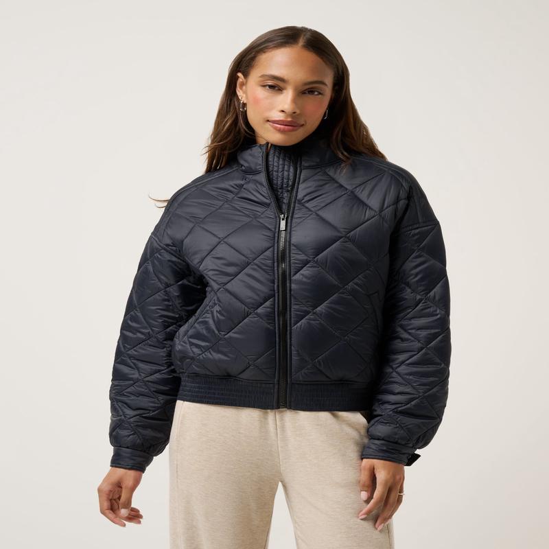 Lights At Night Quilted Jacket