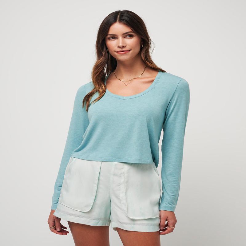 Botanical Breeze Tissue Top