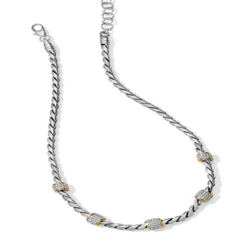 Meridian Necklace - 2 Tone | Brighton