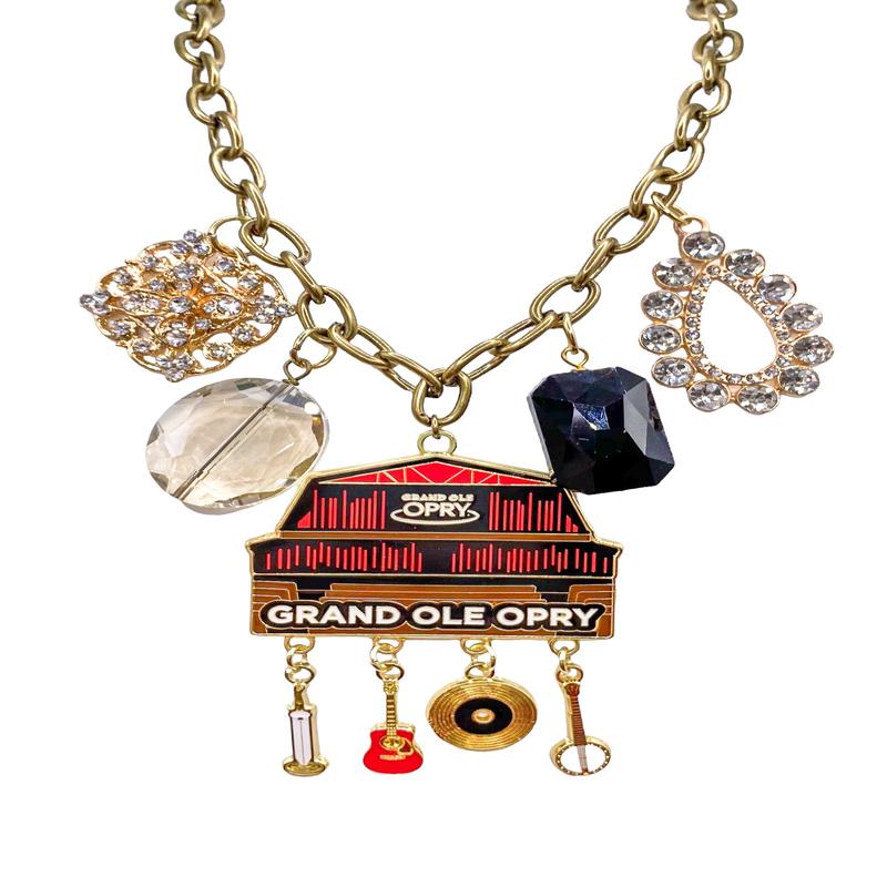 Center Stage Charm Necklace - SALE