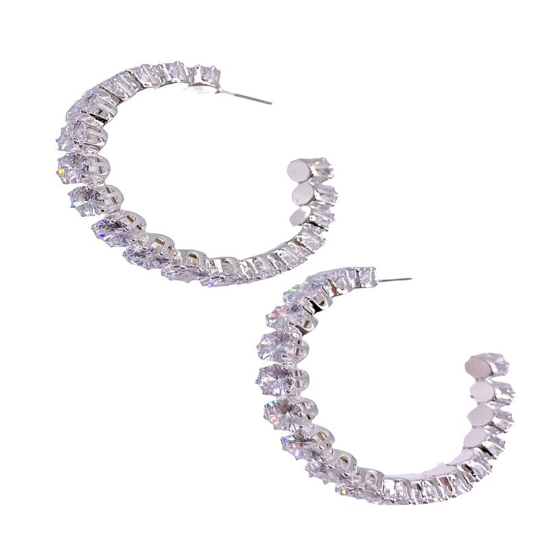 Penny Earrings - Silver