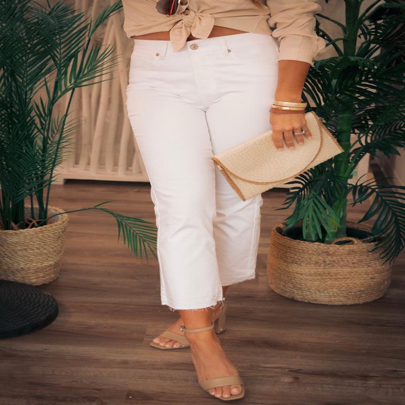 Perry Straight Fit Capri Jean | Tribal - FINAL SALE