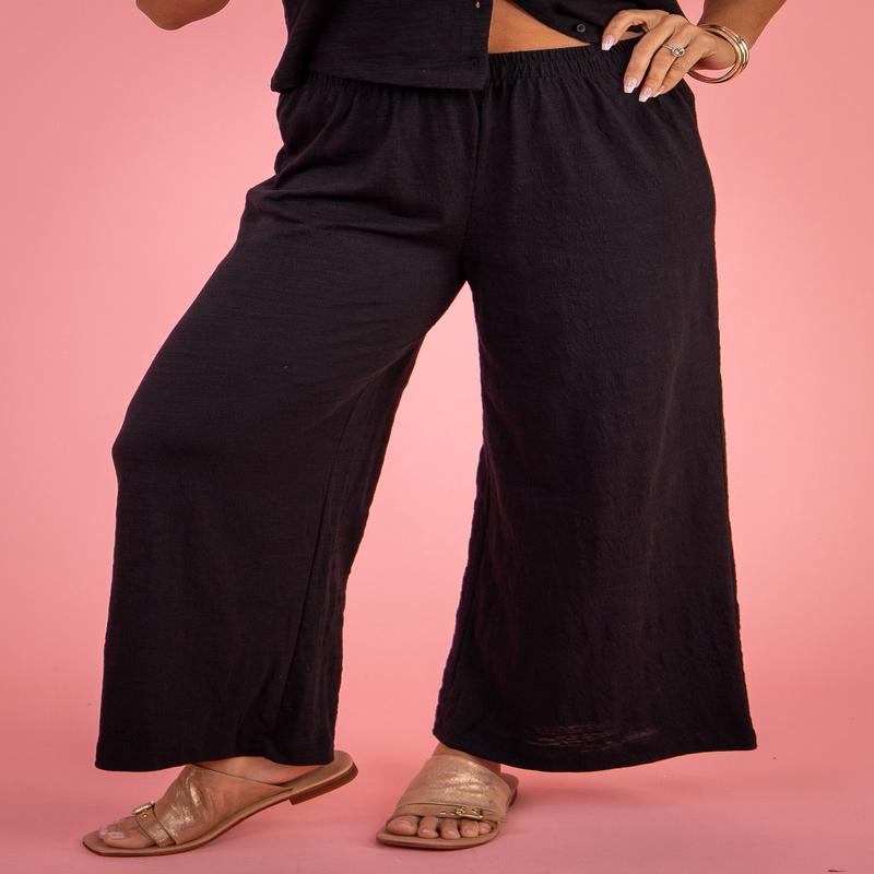 Scout Textured Slub Pant - Black | Z Supply - FINAL SALE