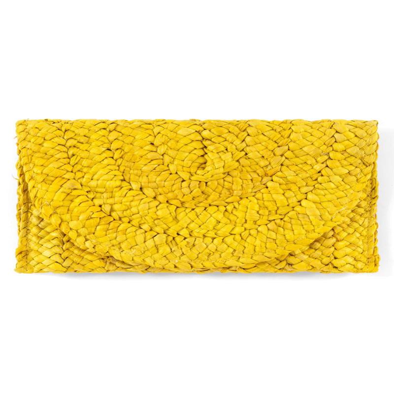 Simonetta Clutch - Yellow - FINAL SALE