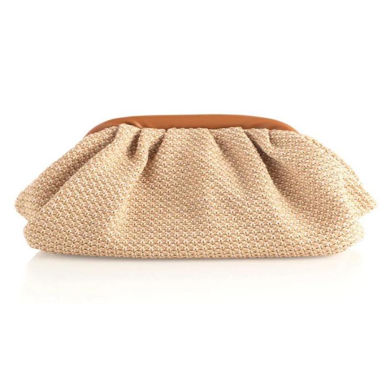 Sonya Clutch - Tan