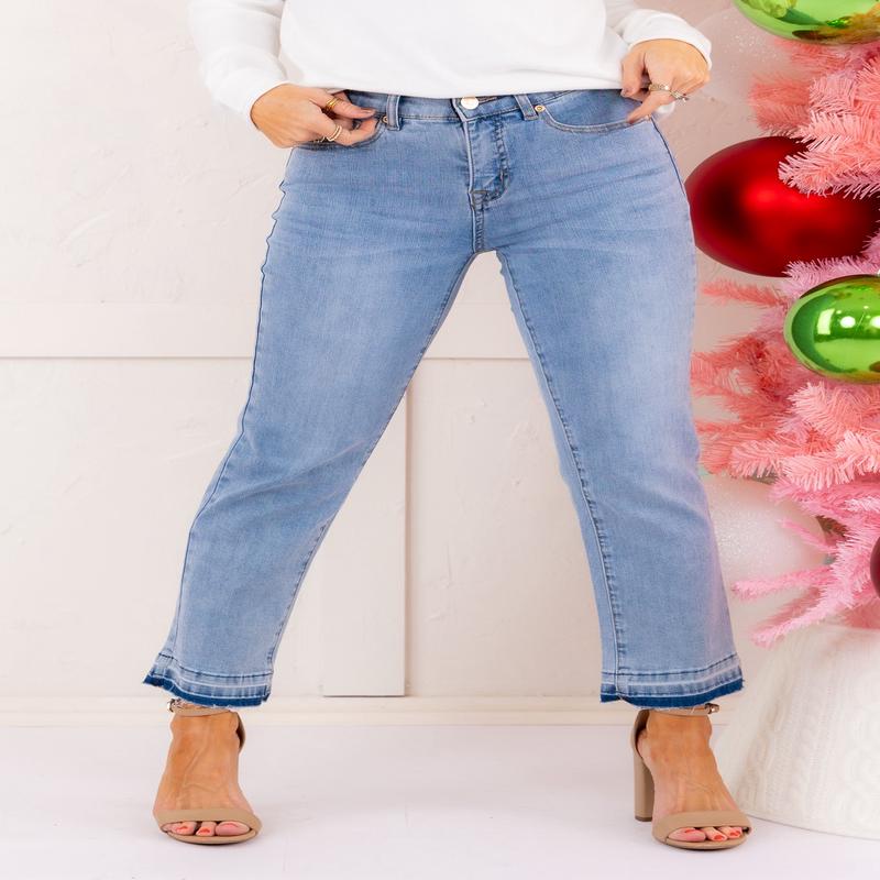 Sophia Micro Flare Cropped Jean | Tribal - SALE