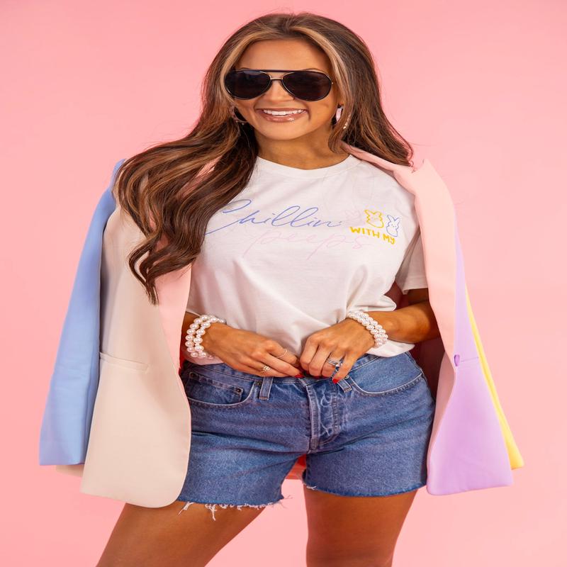 Chillin With My Peeps Tee - FINAL SALE