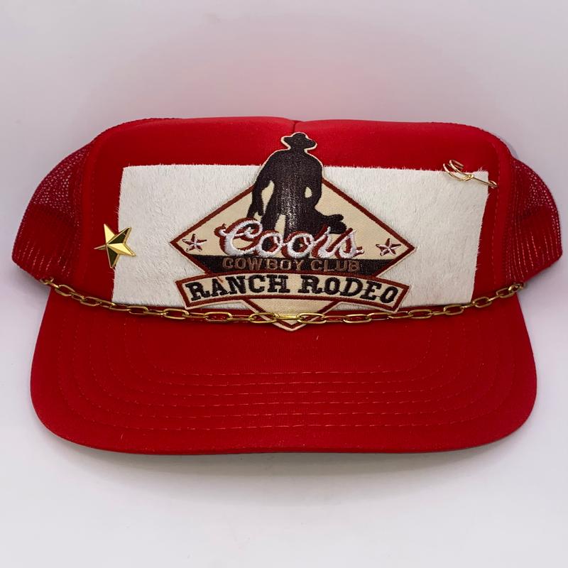 Custom Trucker Red 1