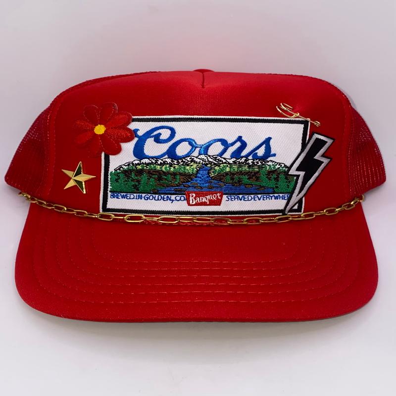 Custom Trucker Red 11