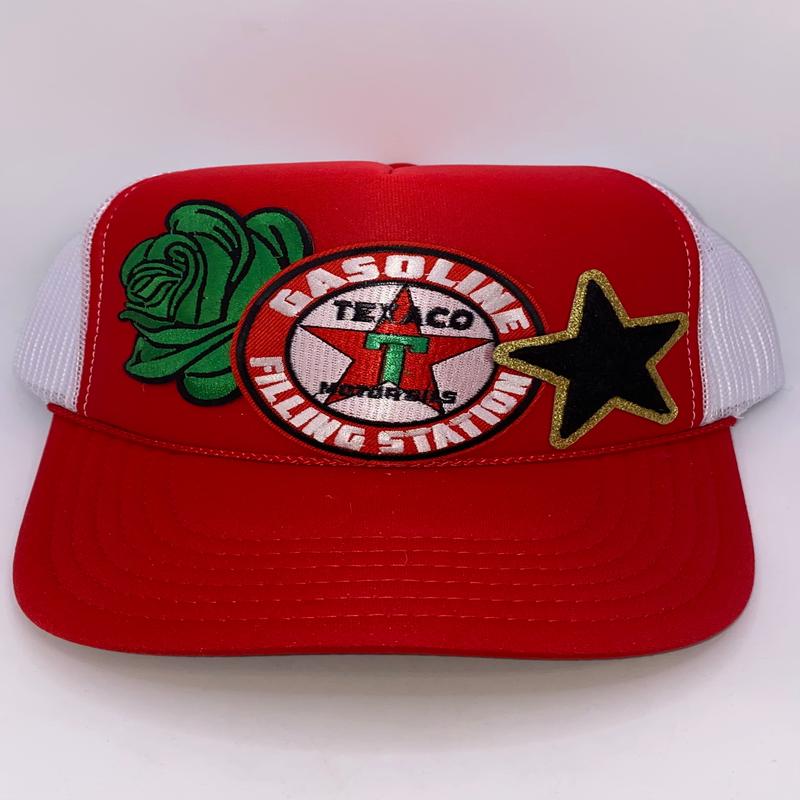 Custom Trucker Red 13 - FINAL SALE