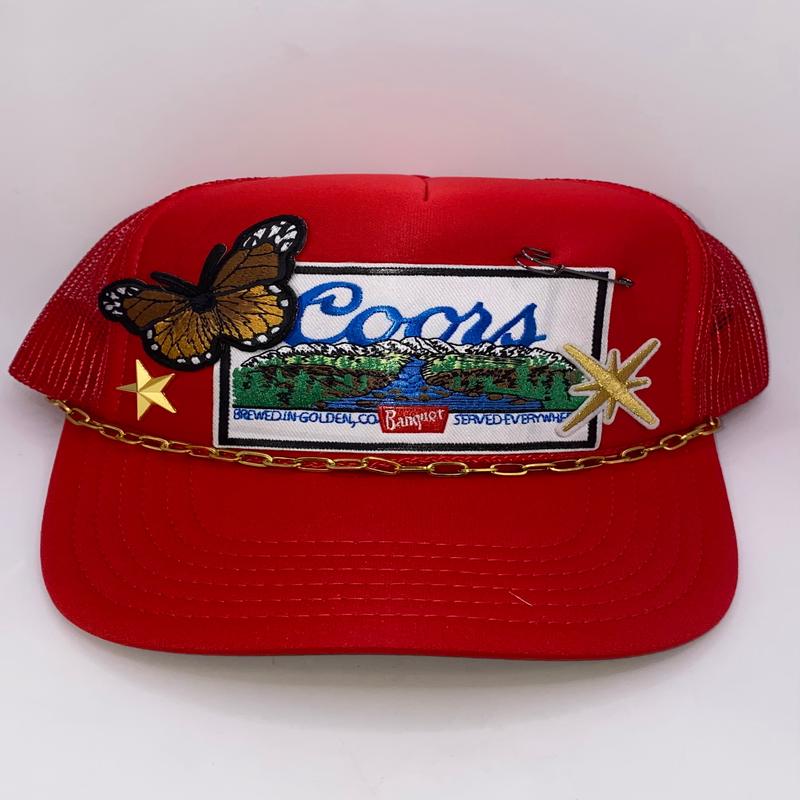 Custom Trucker Red 2