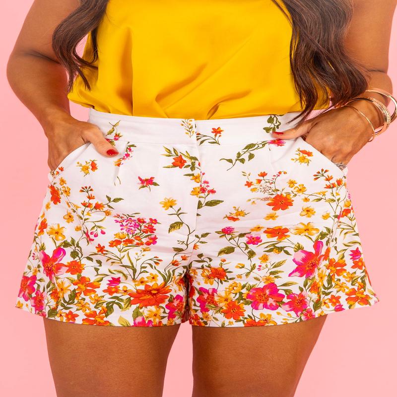 Ella Floral Shorts - FINAL SALE