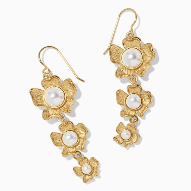Everbloom Pearl Drop Earrings - FINAL SALE